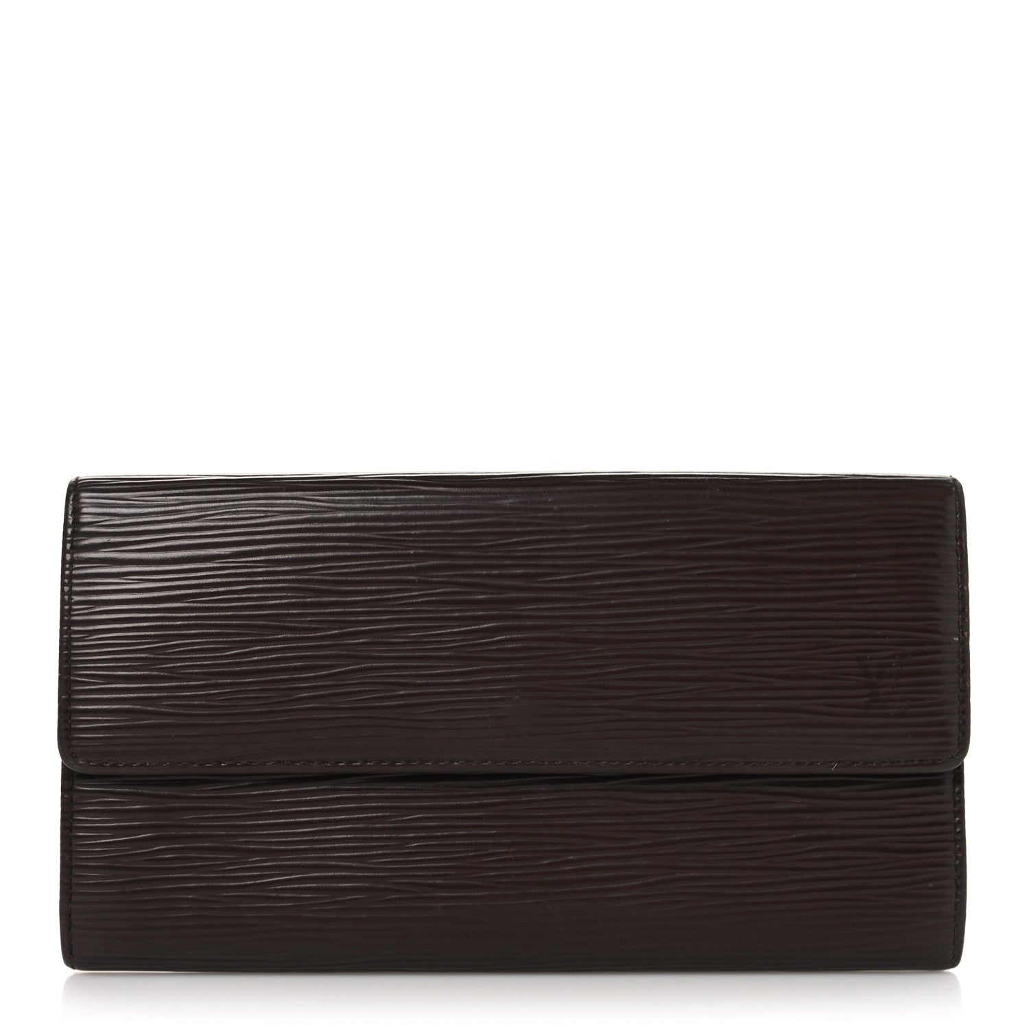 Louis Vuitton Epi Sarah Wallet Dark Brown 1 of 7