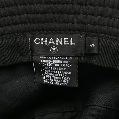 Chanel Cotton CC Bucket Hat S Black 8 of 8