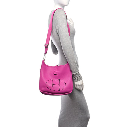 Hermes Taurillon Clemence Evelyne III PM Magnolia 2 of 10