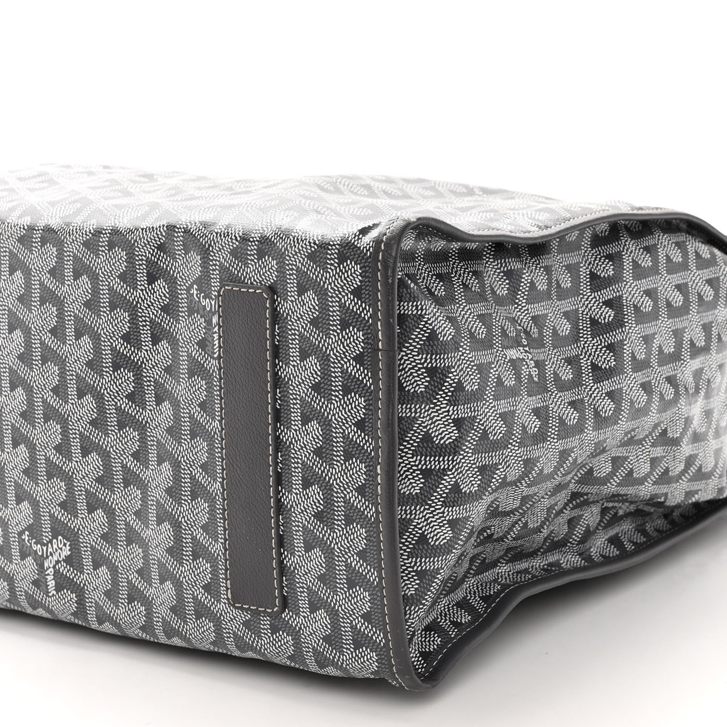 Goyard Goyardine Saint Leger Soft Briefcase Backpack Grey 9 of 10