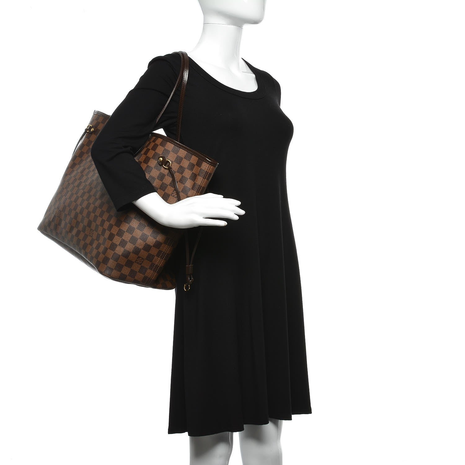 Louis Vuitton Damier Ebene Neverfull GM 2 of 13