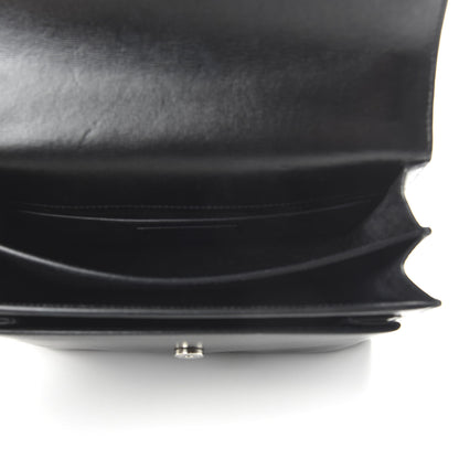 Saint Laurent Calfskin Medium Monogram Sunset Black 5 of 9