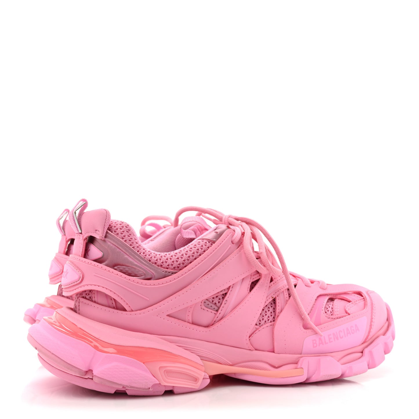 Mesh Nylon Womens Track Sneakers 41 Pink