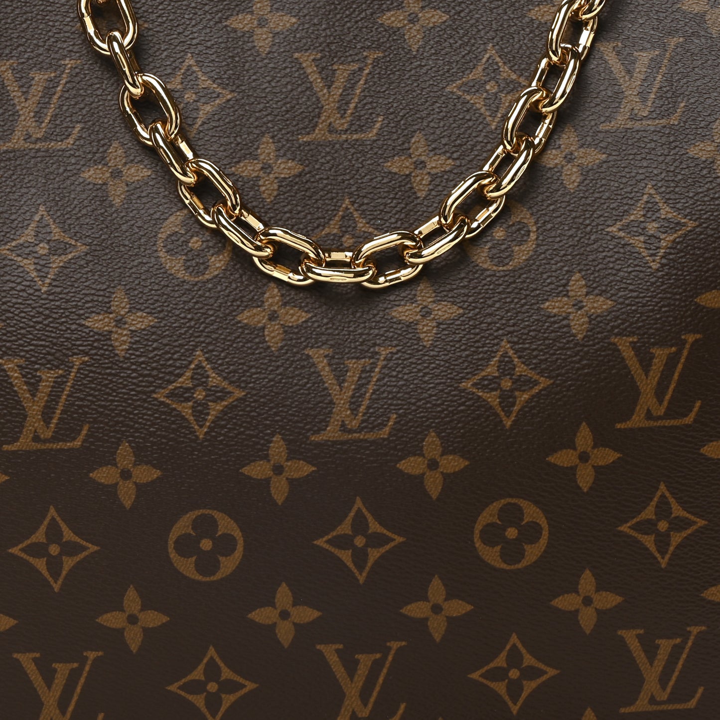Reverse Monogram Loop Hobo