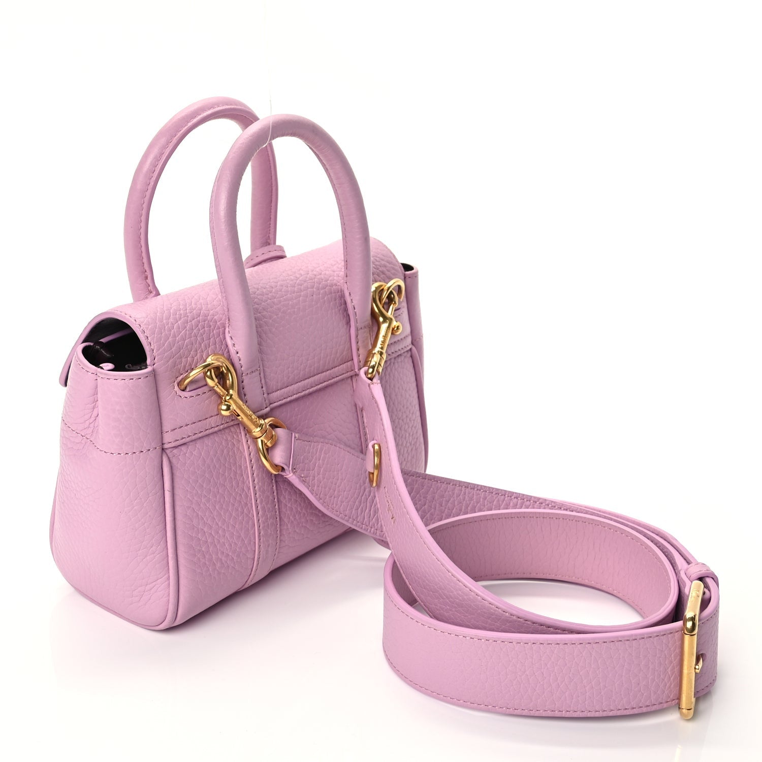 Mulberry Small Classic Grain Mini Bayswater Lilac Blossom Lilac Blossom 2 of 9