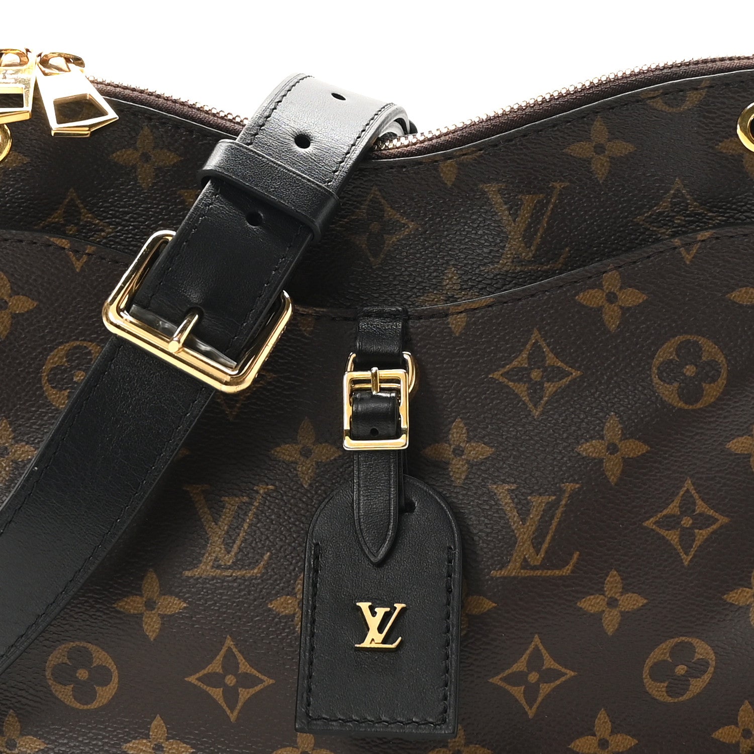 Louis Vuitton Monogram Odeon PM Black 8 of 10