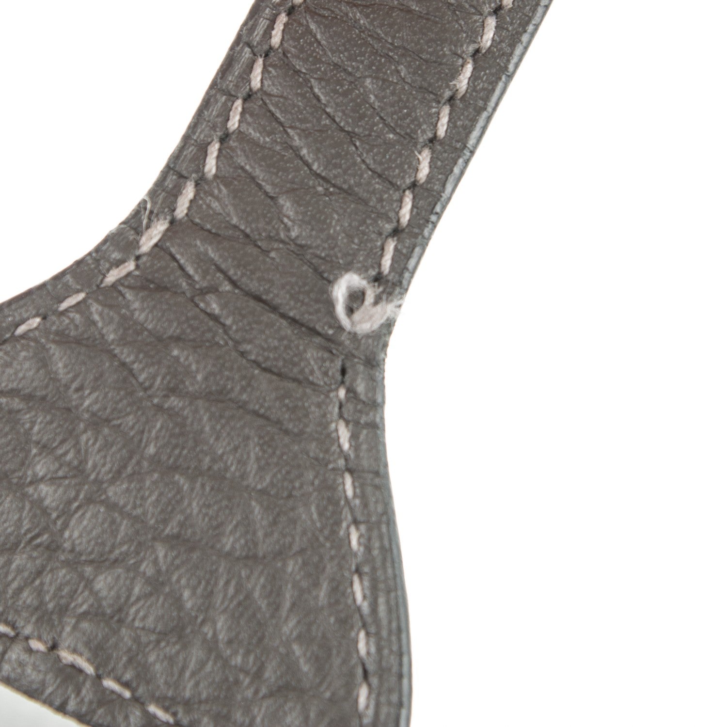 Hermes Taurillon Clemence Shoulder Bag Graphite 8 of 10