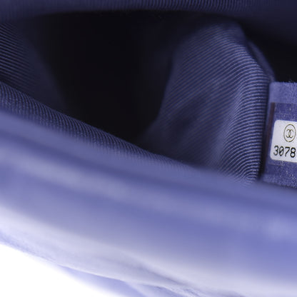 Chanel Goatskin Quilted Large 19 Flap Purple 10 of 10