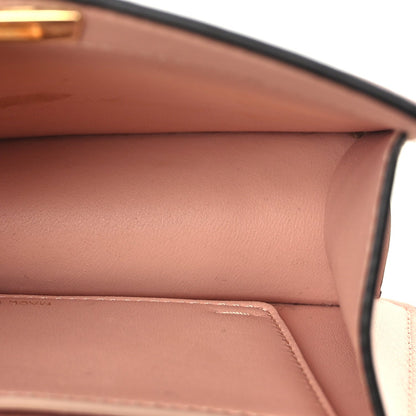 Fendi Shiny Nappa Petite Peekaboo I SEE U Satchel Baby Pink 4 of 9