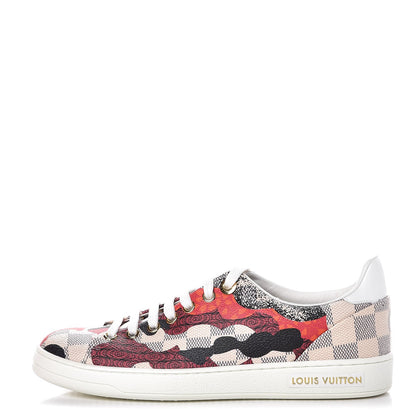 Louis Vuitton Damier Azur Overcloud Sneakers 35.5 1 of 12