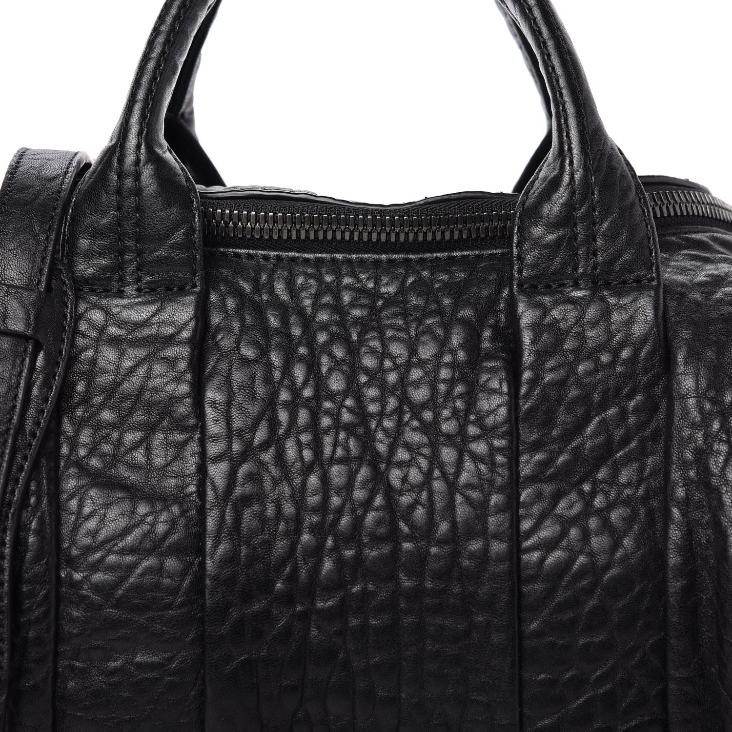Alexander Wang Pebbled Lambskin Rockie Rhodium Black Hardware 9 of 9