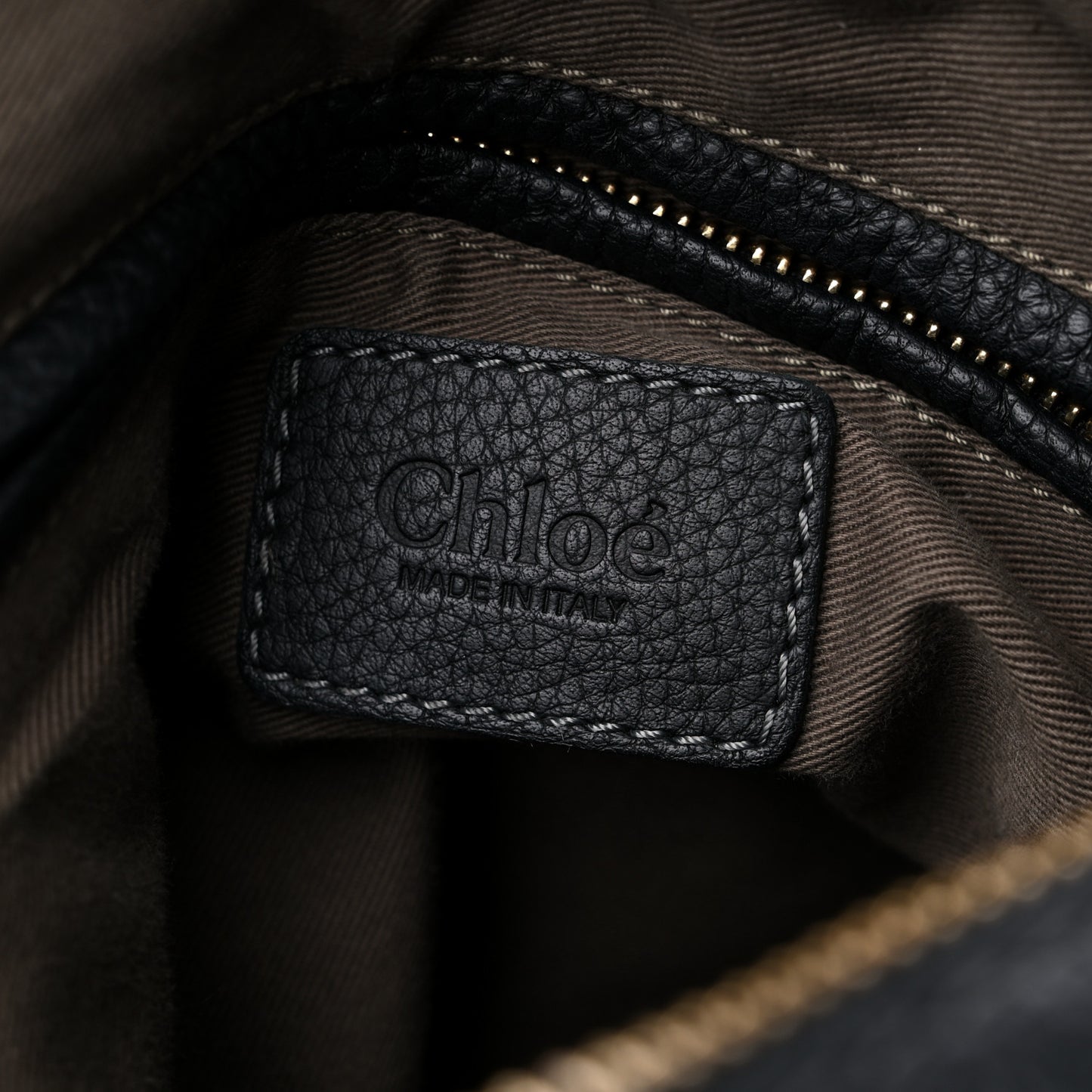 Calfskin Medium Marcie Satchel Black