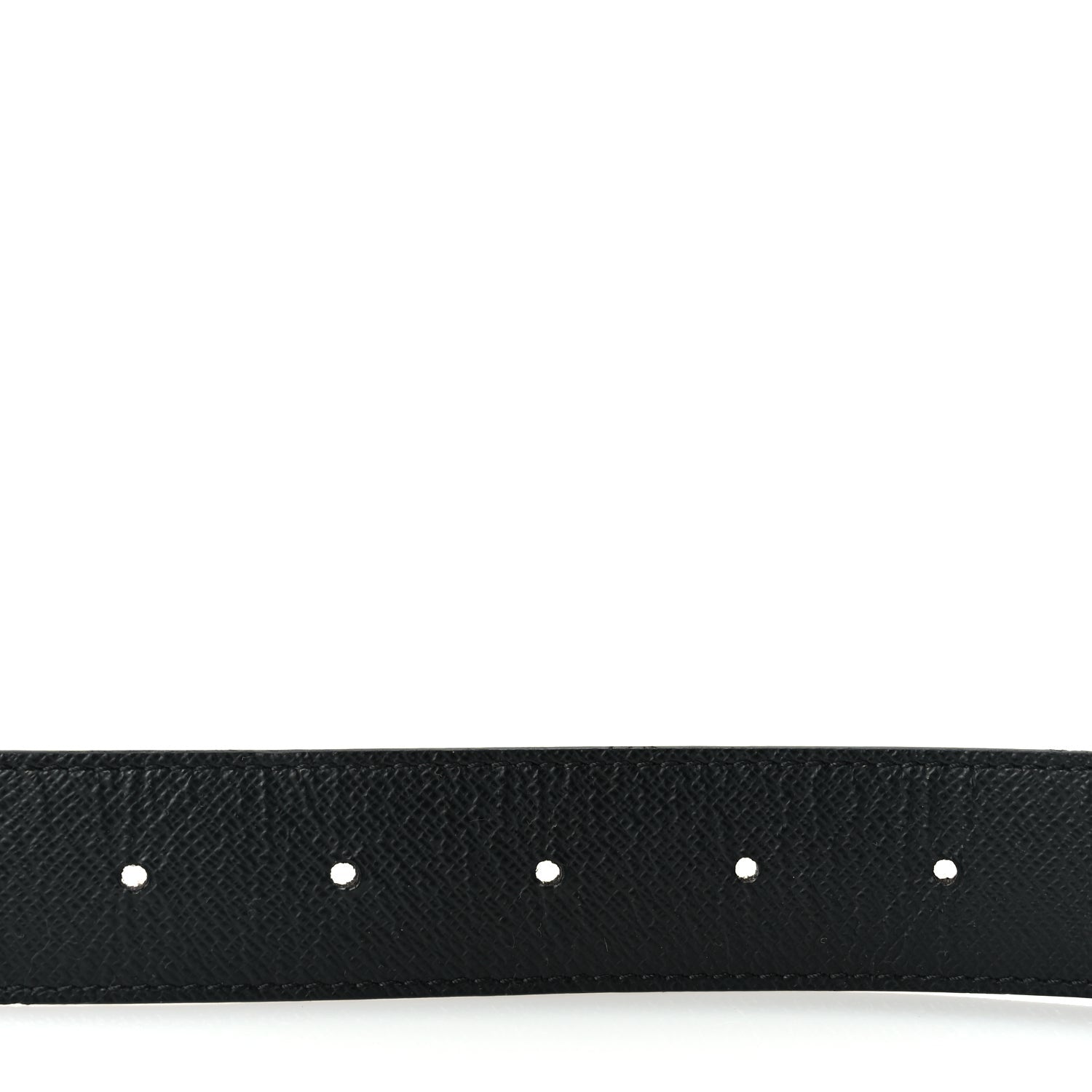 Louis Vuitton Calfskin Monogram 30mm LV Initiales Reversible Belt 95 38 Black 3 of 5