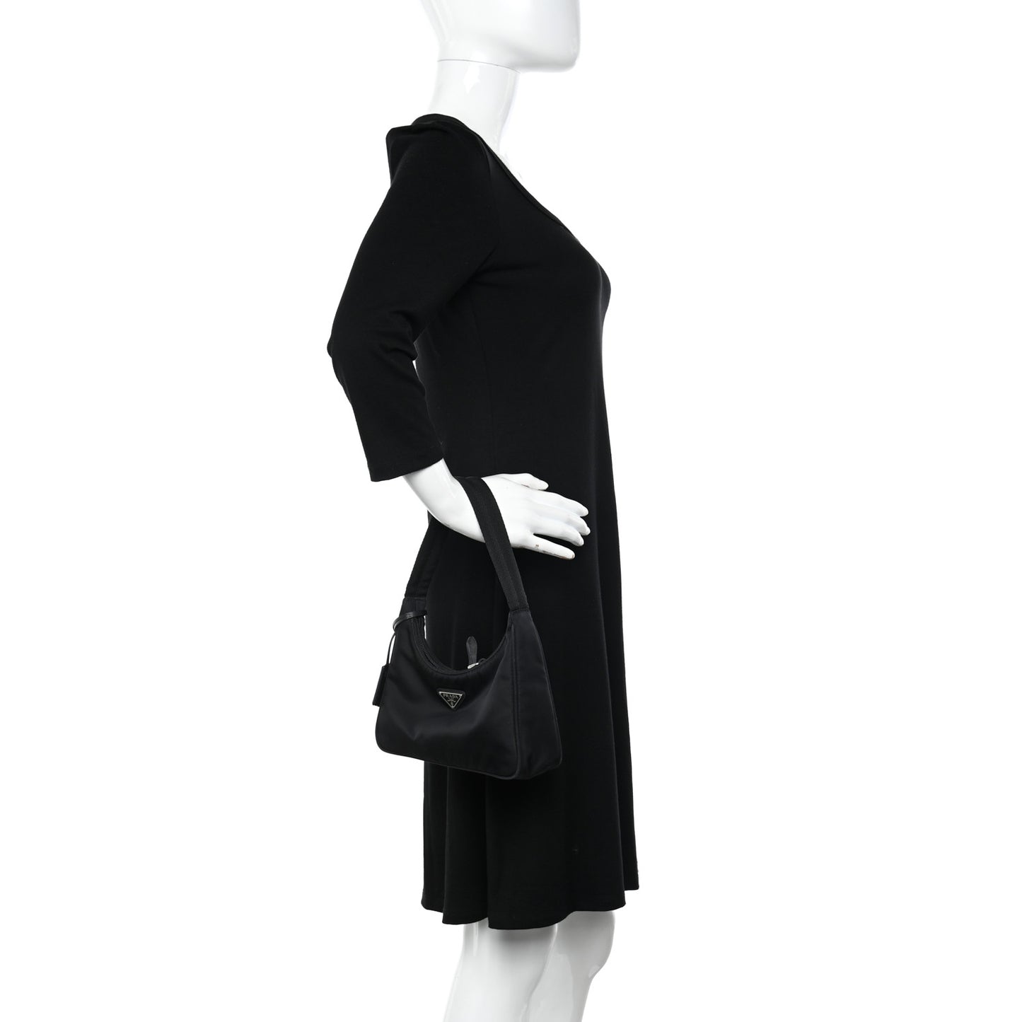 Tessuto Nylon Mini Re-Edition 2000 Bag Black