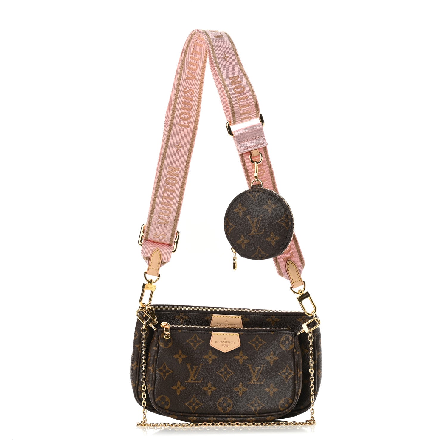 Louis Vuitton Monogram Multi Pochette Accessories Rose Clair 1 of 11