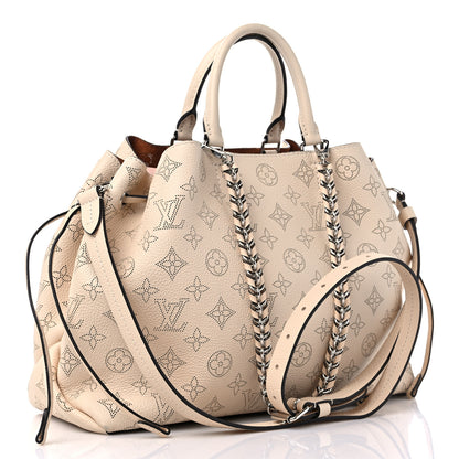 Louis Vuitton Mahina Bella Tote Creme Beige 3 of 13