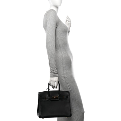 Hermes Epsom BIRKIN 30 Black 2 of 11
