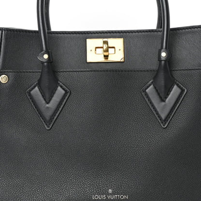 Louis Vuitton Calfskin Monogram Tufting On My Side  Black 7 of 9