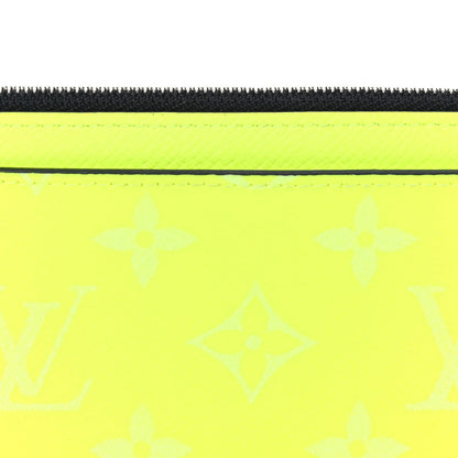 Louis Vuitton Taigarama Coin Card Holder  Yellow 3 of 6