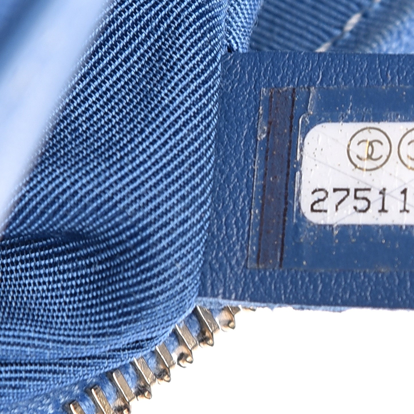 Lambskin Quilted Bi Waist Bag Fanny Pack Blue