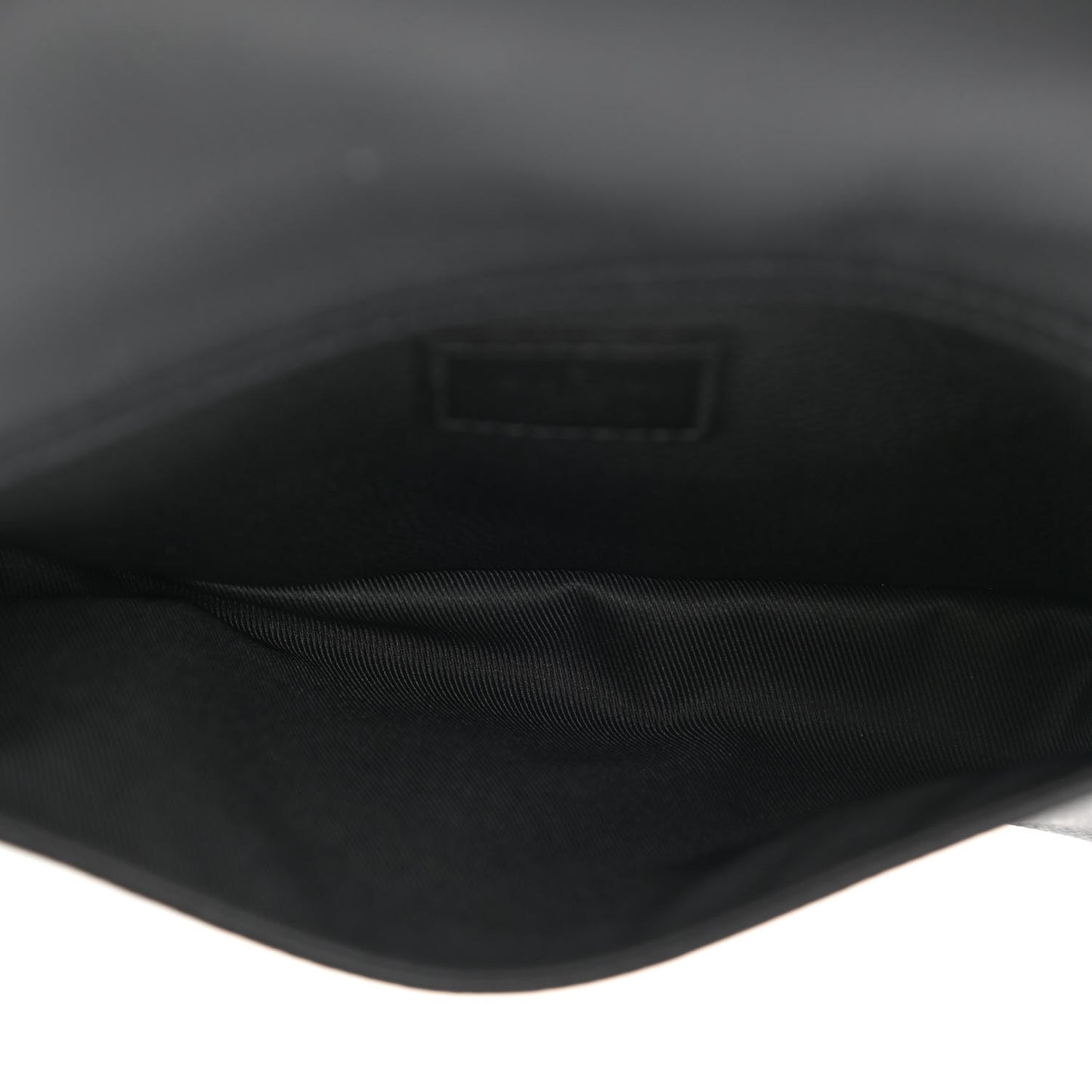 Grained Calfskin Aerogram Takeoff Sling Black