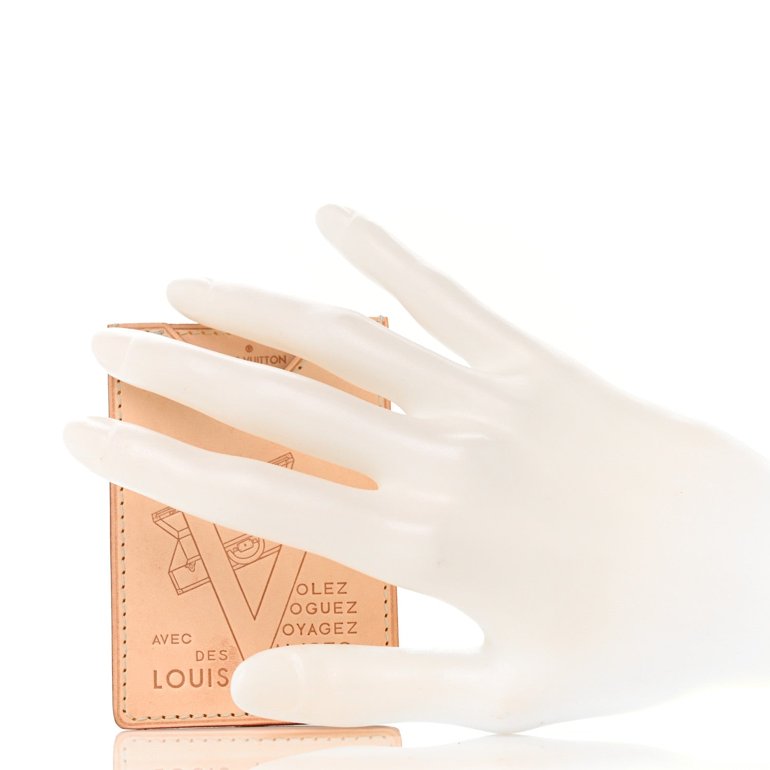 Louis Vuitton Vachetta Voyages Card Holder 2 of 7