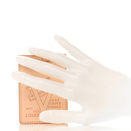 Louis Vuitton Vachetta Voyages Card Holder 2 of 7