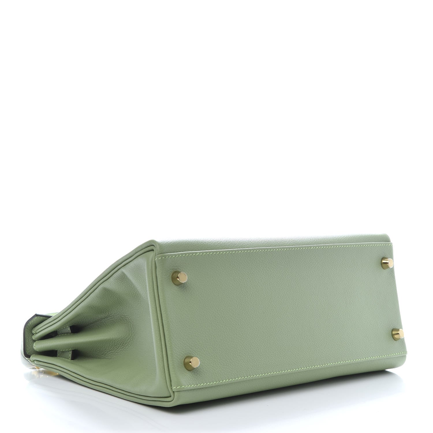 Hermes Evercolor Kelly Retourne 28 Vert Criquet 4 of 12