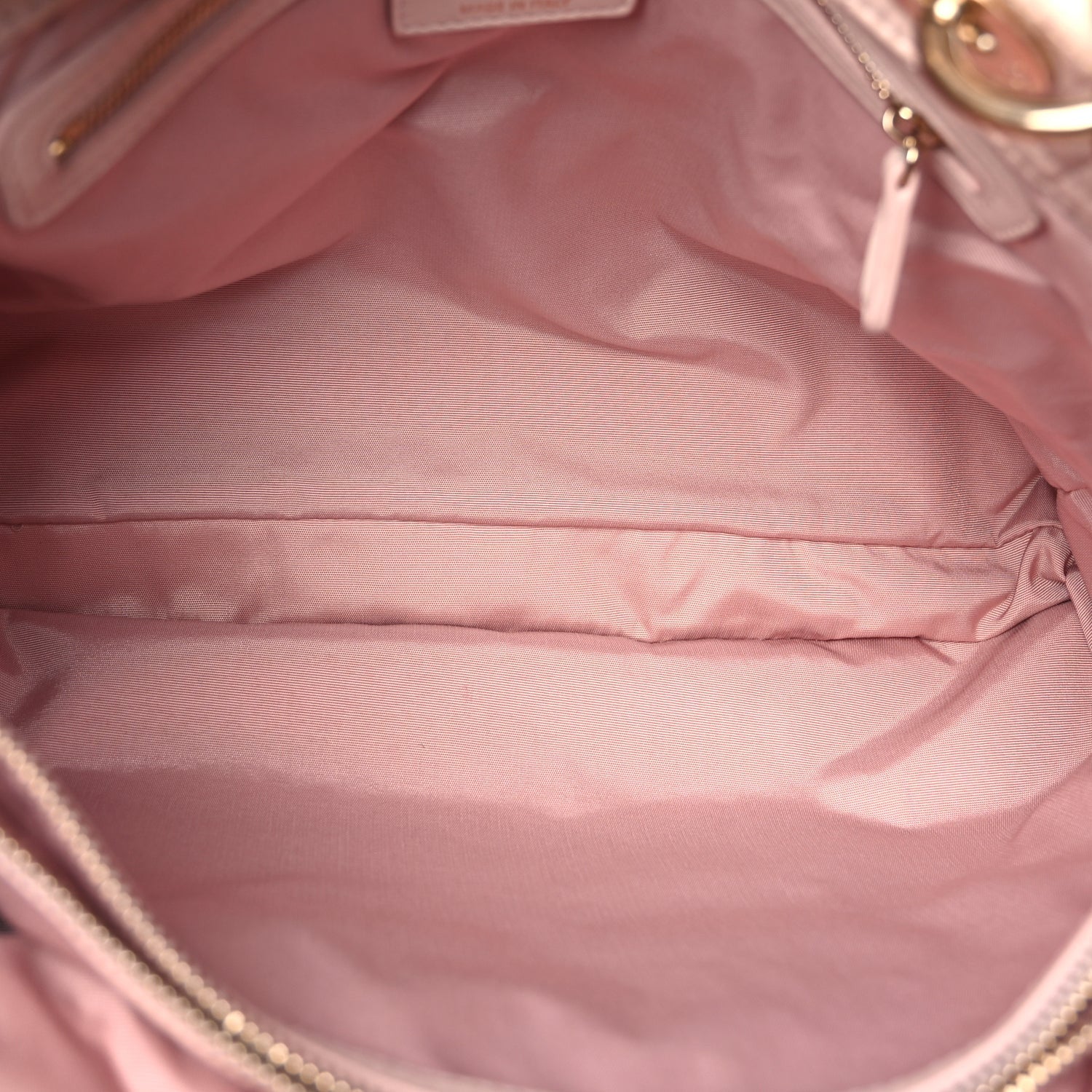Christian Dior Lambskin Cannage Large Dior Soft Shopping Tote Light Pink 4 of 8
