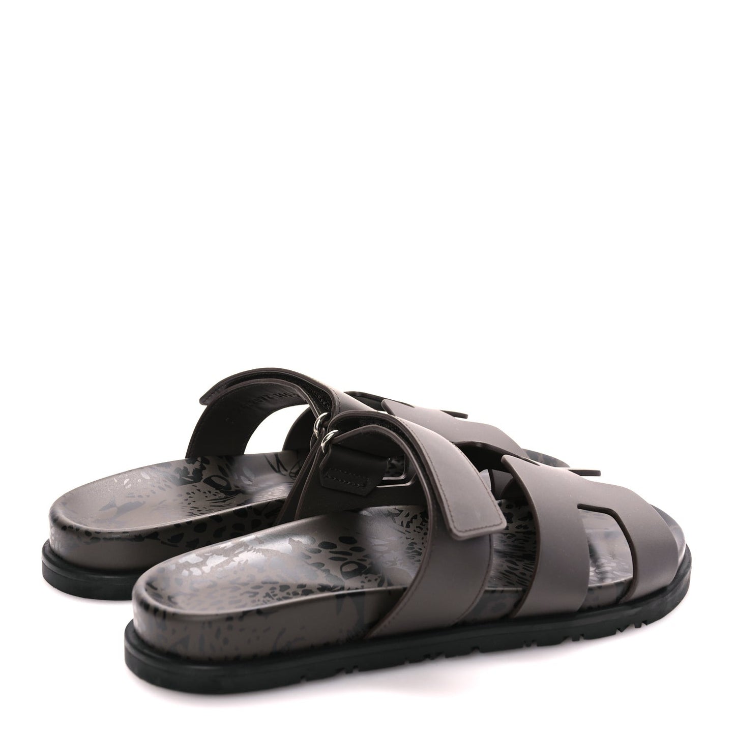 Calfskin Chypre Sandals 38.5 Ecorce