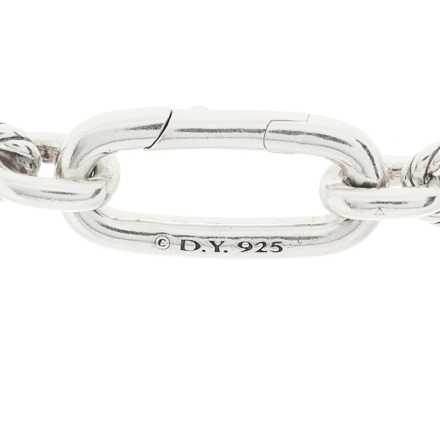 David Yurman Sterling Silver 7mm Lexington Chain Necklace 21" 4 of 4