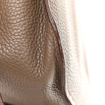 Hermes Taurillon Clemence Jypsiere 28 Etoupe 12 of 16