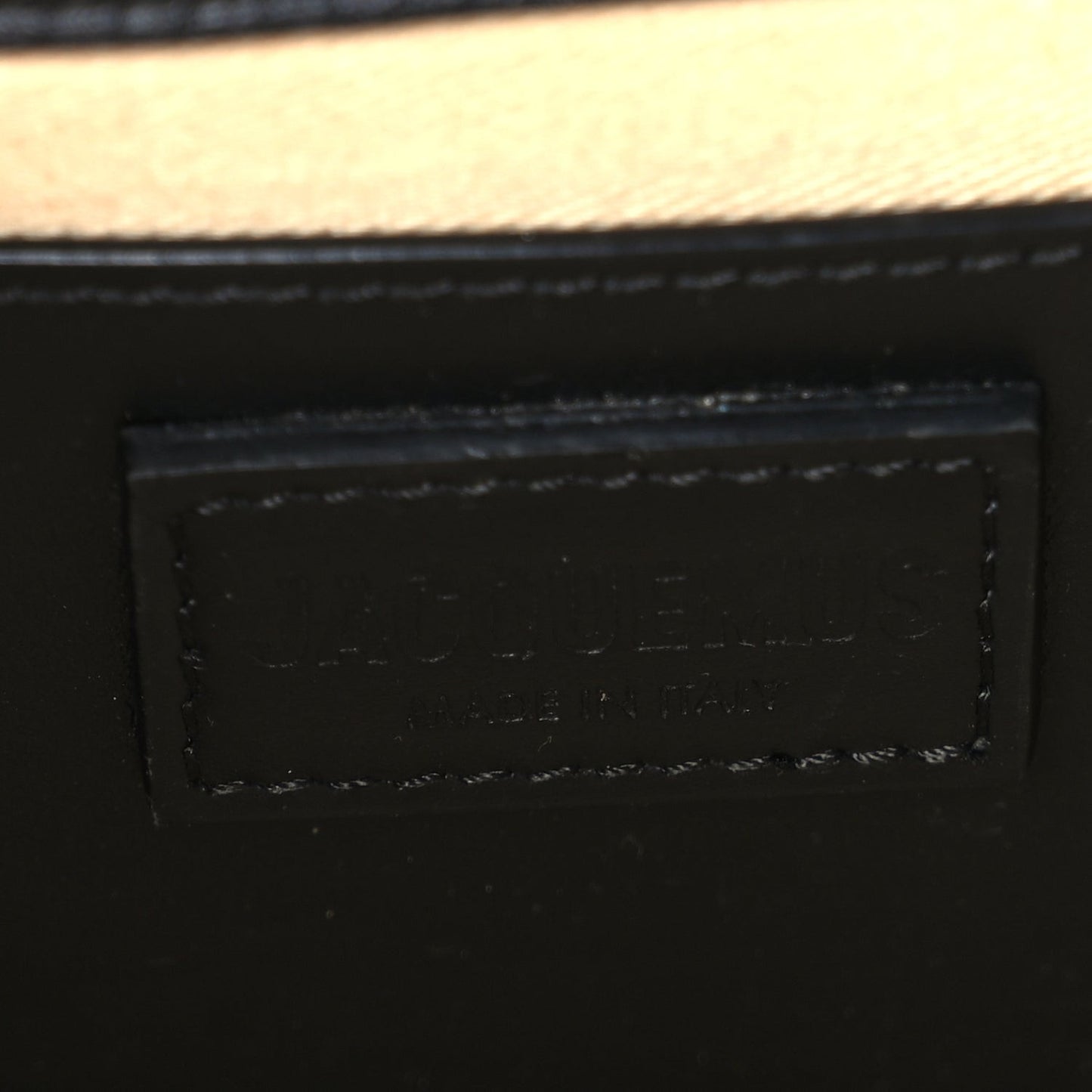 Smooth Calfskin Le Grand Bambino  Black