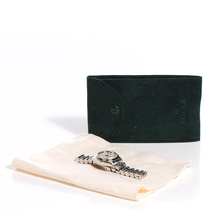 Rolex Stainless Steel 26mm Oyster Perpetual Date Watch White Roman 6916 8 of 8