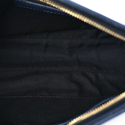 Burberry Horseferry Check Small Chichester Crossbody Clutch Bag Blue 4 of 8