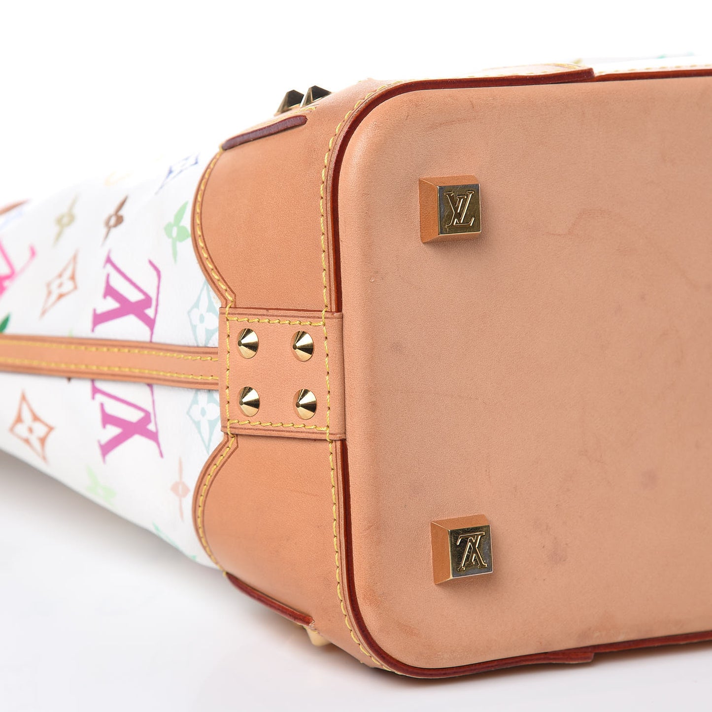 Monogram Multicolor Sharleen MM White