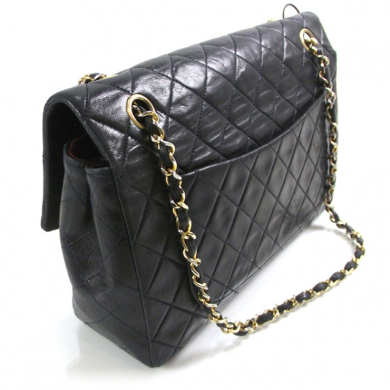 Chanel Quilted Lambskin Flap Navy 3 of 14