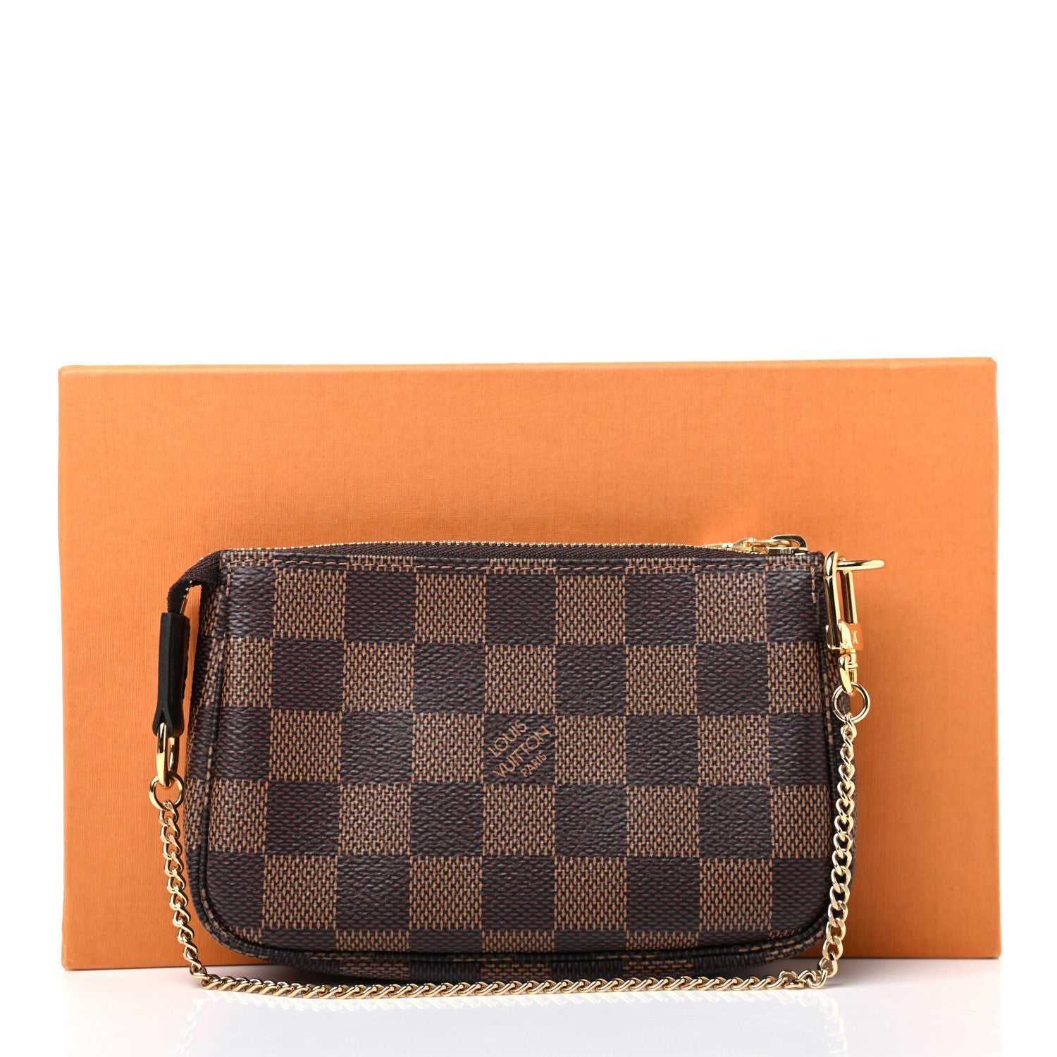 Louis Vuitton Damier Ebene Mini Pochette Accessories 8 of 8