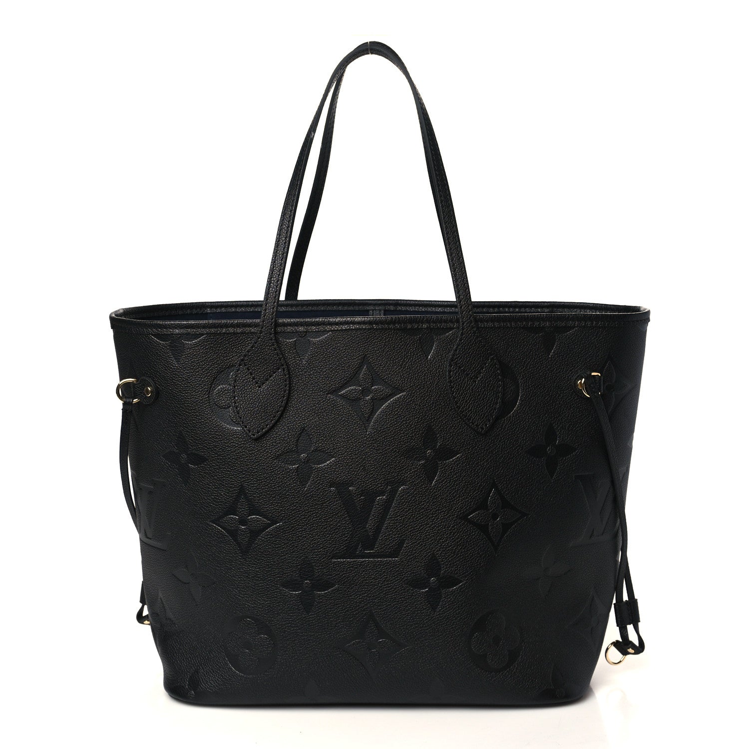 Louis Vuitton Empreinte Monogram Giant Neverfull MM Black 3 of 10