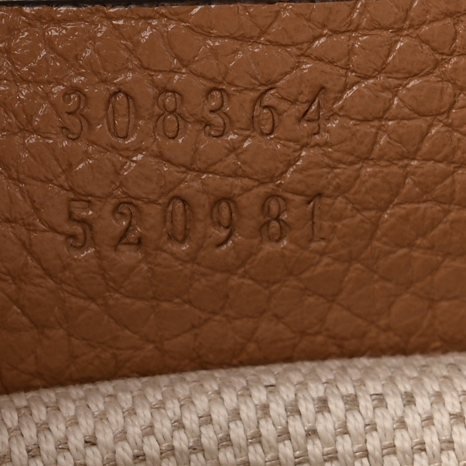 Gucci Pebbled Calfskin Small Soho Disco Bag Camelia 7 of 13