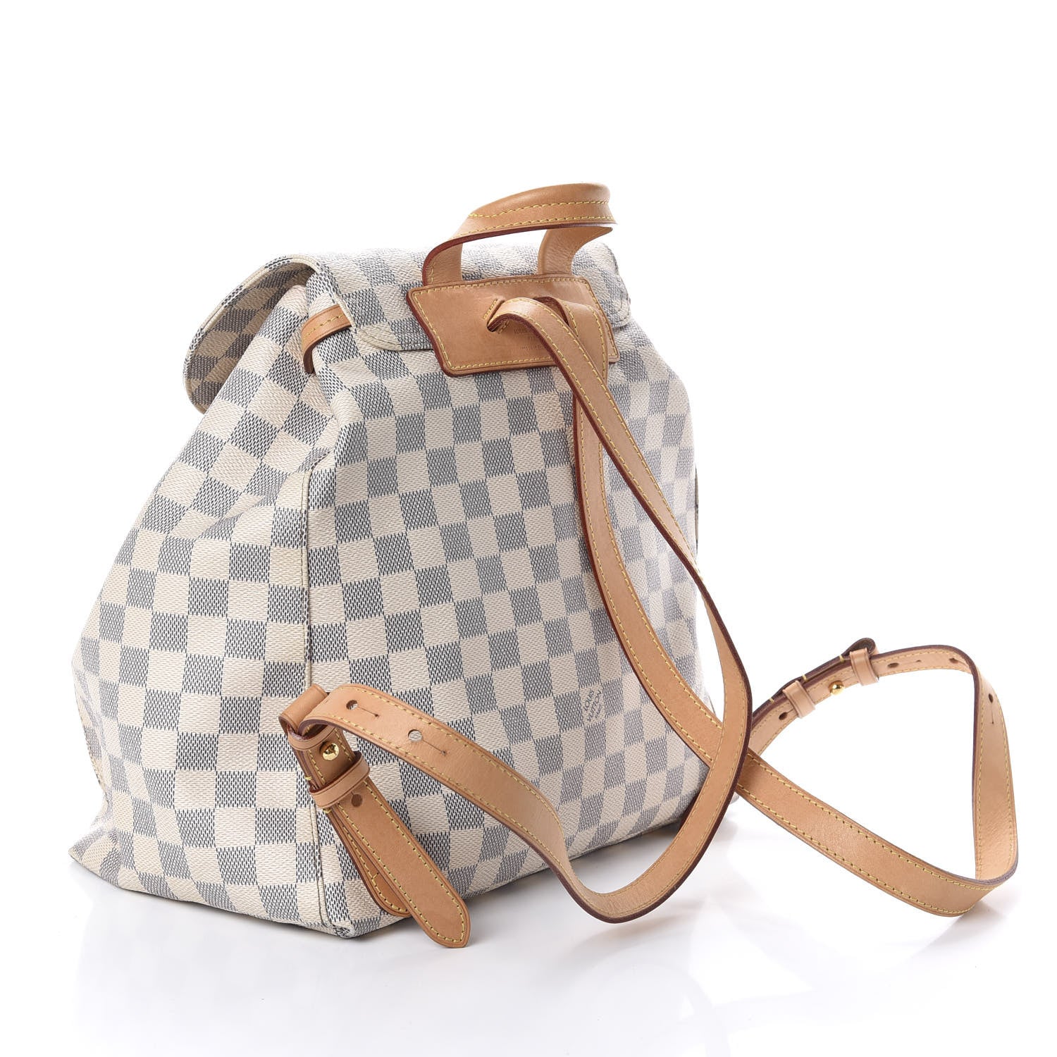Louis Vuitton Damier Azur Sperone Backpack 2 of 9