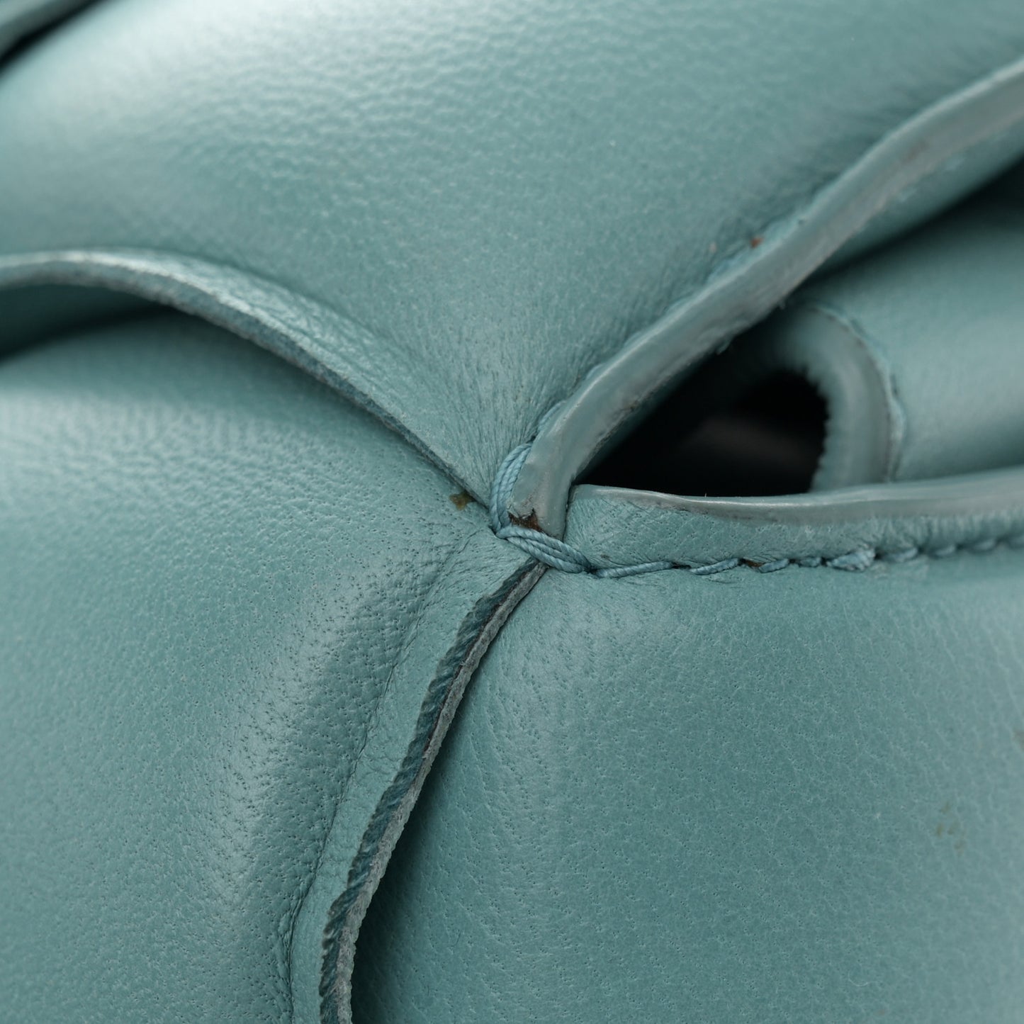 Nappa Maxi Intrecciato Padded Cassette Crossbody Bag Linoleum