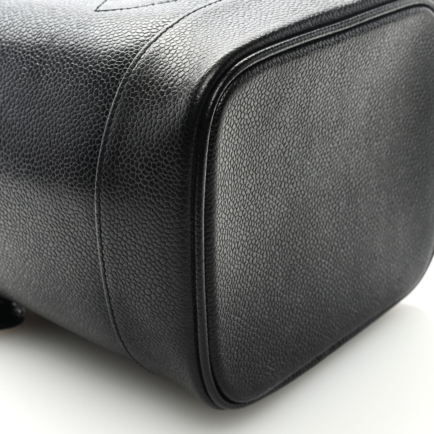 Chanel Caviar Vanity Cosmetic Case Black 8 of 9