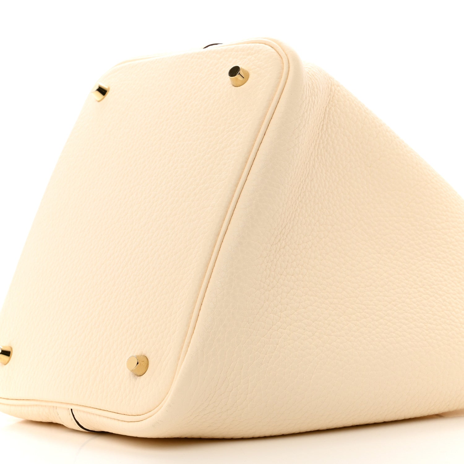 Hermes Taurillon Clemence Picotin Lock 22 MM Nata 8 of 9