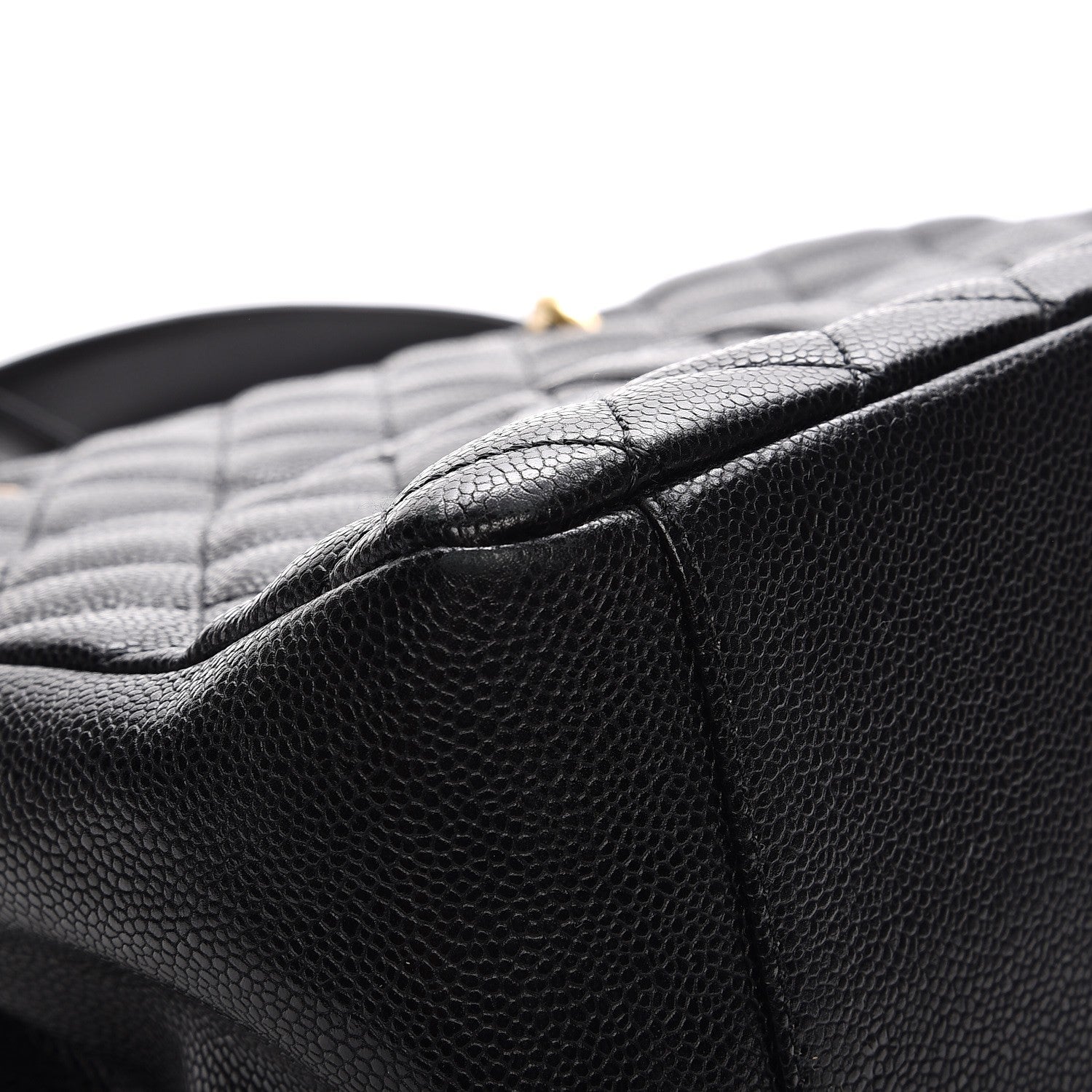 Chanel Caviar Quilted Grand Shopping Tote GST Black 8 of 12