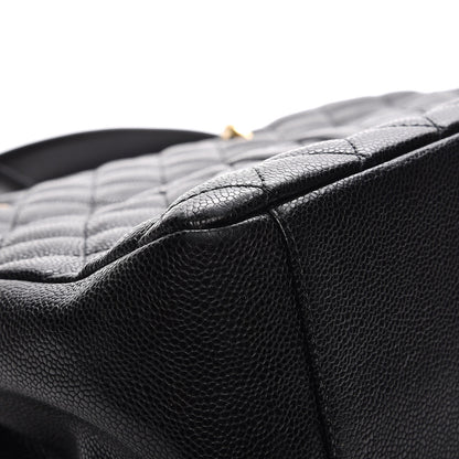 Chanel Caviar Quilted Grand Shopping Tote GST Black 8 of 12