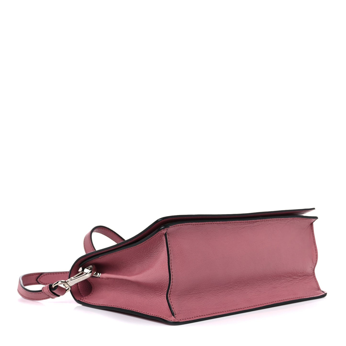 Glace Calf Shoulder Bag Pink