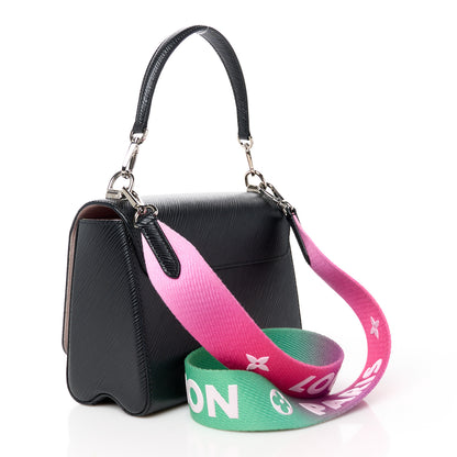 Louis Vuitton Epi Twist Shoulder Bag MM Black Rose 4 of 11