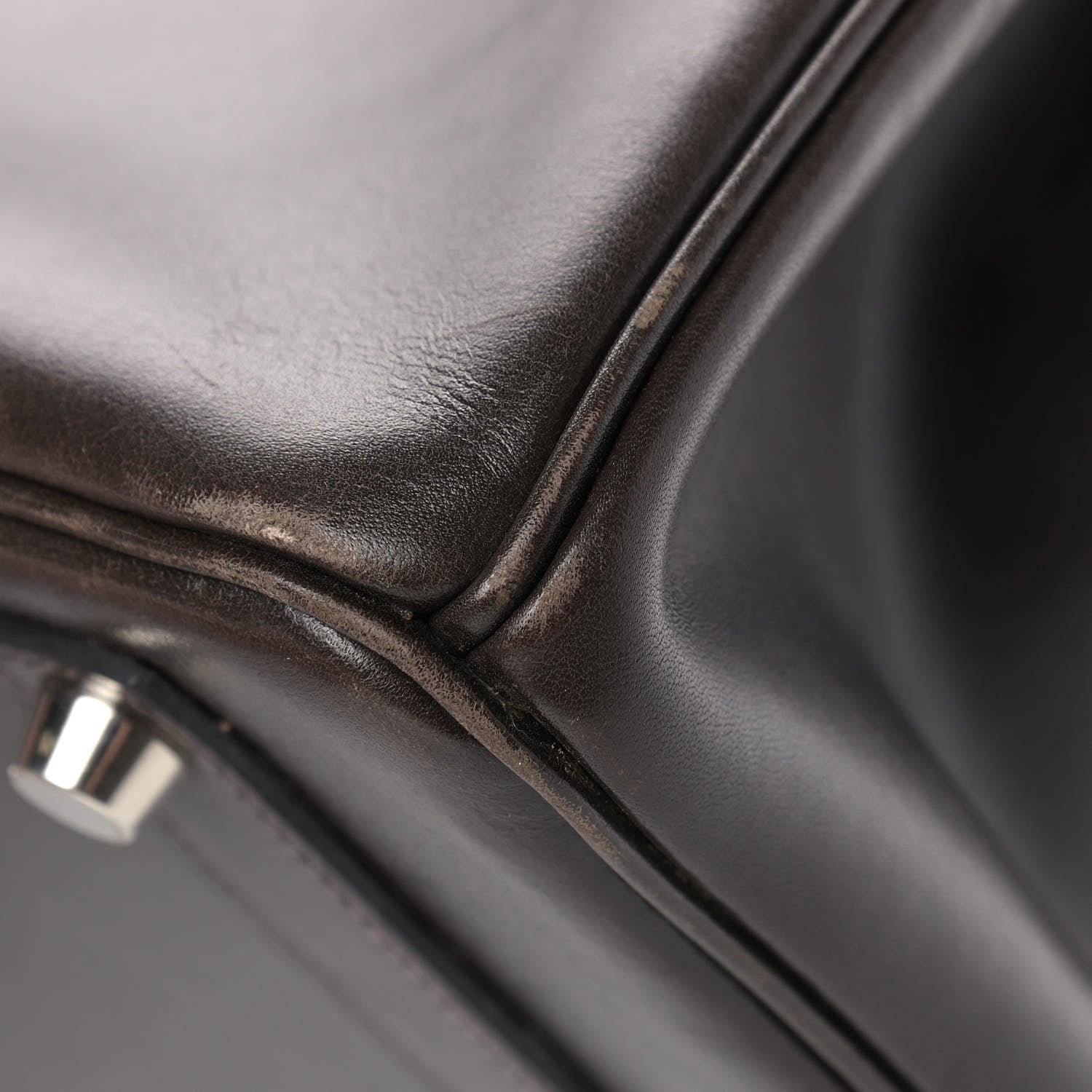 Hermes Box Birkin 35 Chocolate 9 of 16