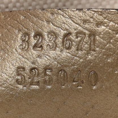 Gucci Monogram Medium Bree Zippered Tote Beige Golden Beige 7 of 7